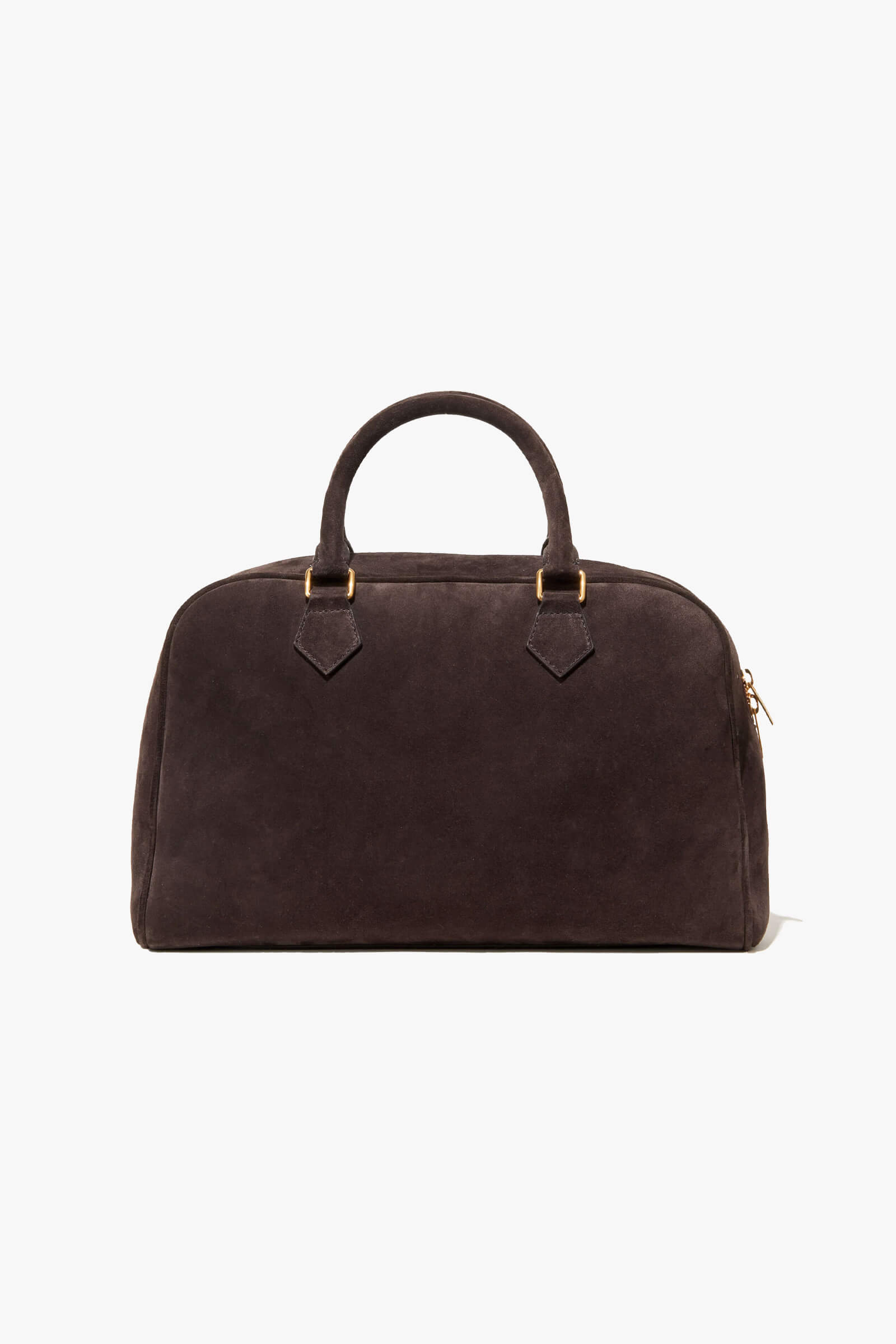 Voyager Bag | Black Leather Top Handle Bag | Nili Lotan