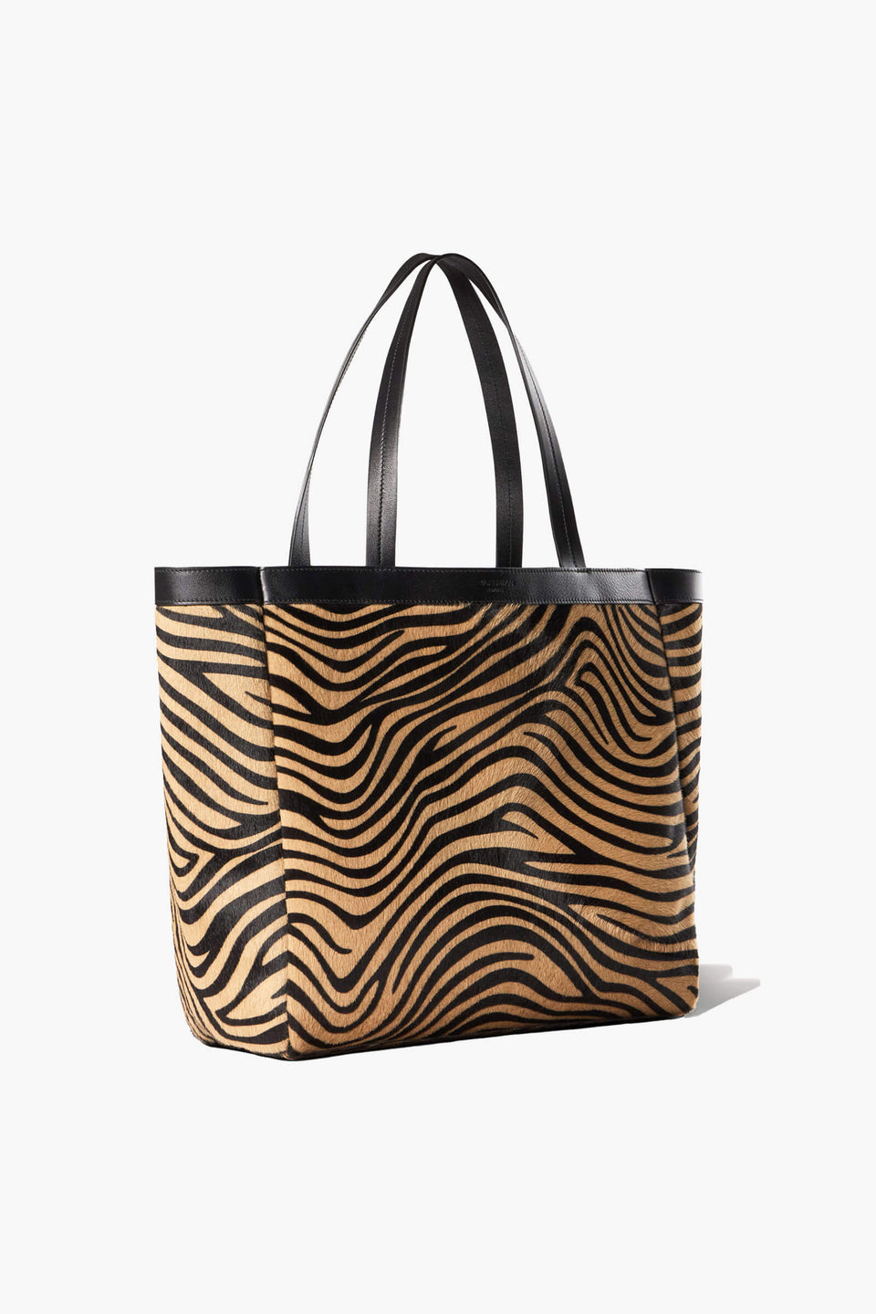 MEDIUM LOREN BAG IN KHAKI/BLACK ZEBRA