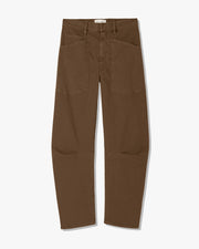 SHON COTTON PANT IN COFFEE