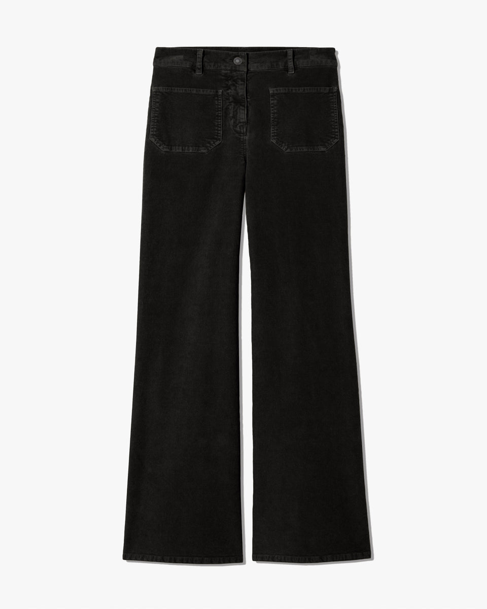 FLORENCE CORDUROY PANT IN BLACK
