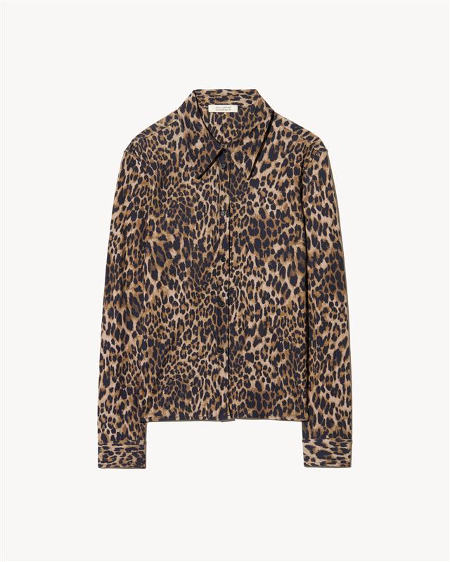 CELESTINE SHIRT IN VINTAGE LEOPARD PRINT