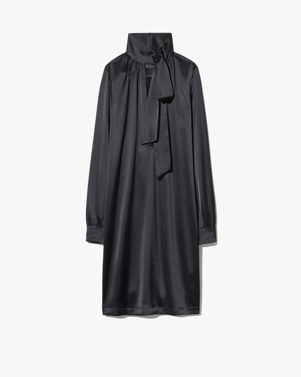 GRENELLE DRESS IN BLACK