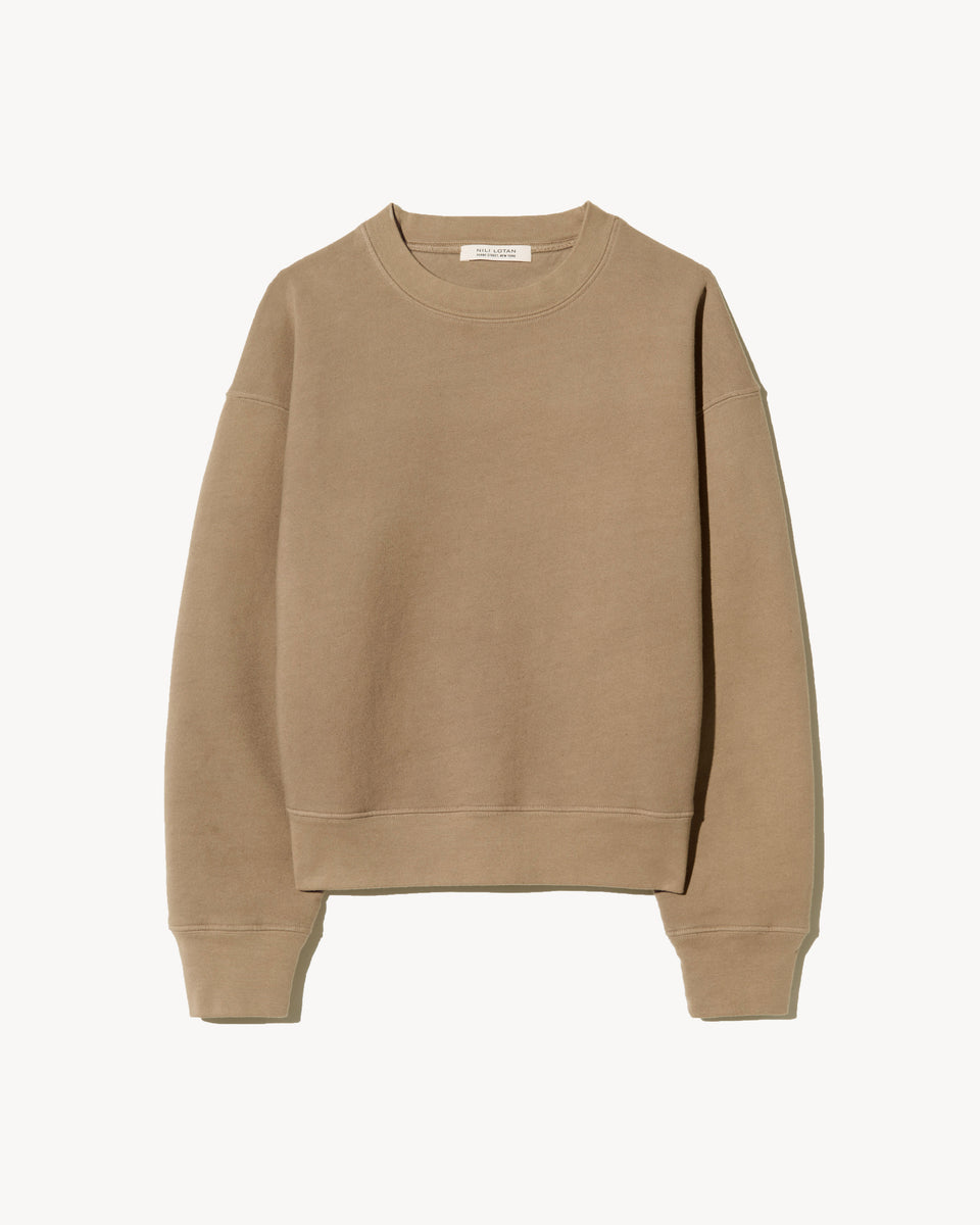 GORTANA SWEATSHIRT IN DESERT TAUPE