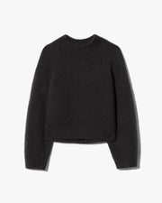 TOMASO CASHMERE SWEATER IN BLACK