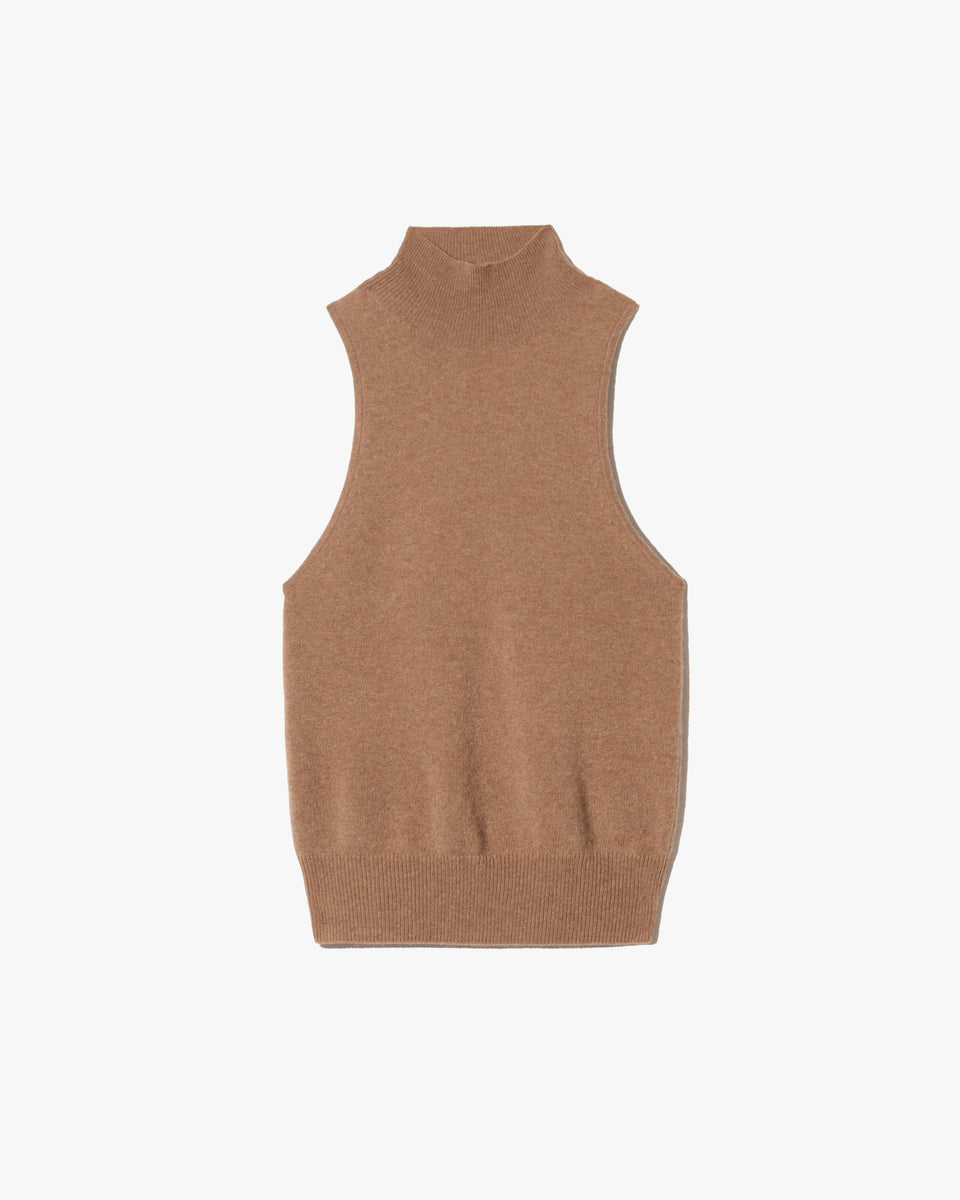 HANSEN SWEATER TANK IN BARLEY