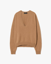 FERON CASHMERE SWEATER IN TAN
