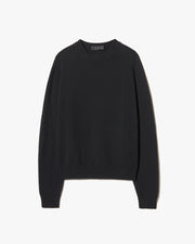 TRISHA CASHMERE SWEATER IN BLACK