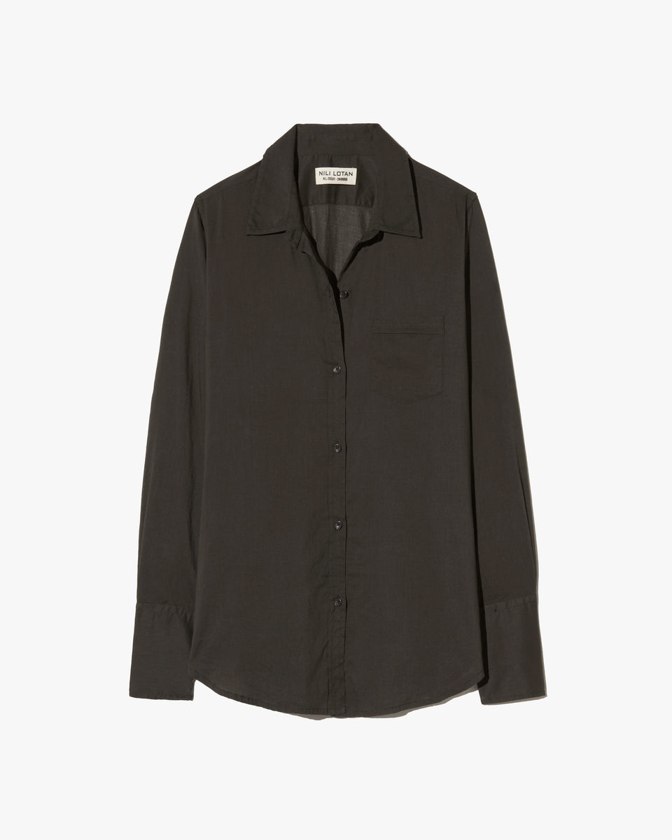 NL SHIRT IN CHOCOLATE BROWN