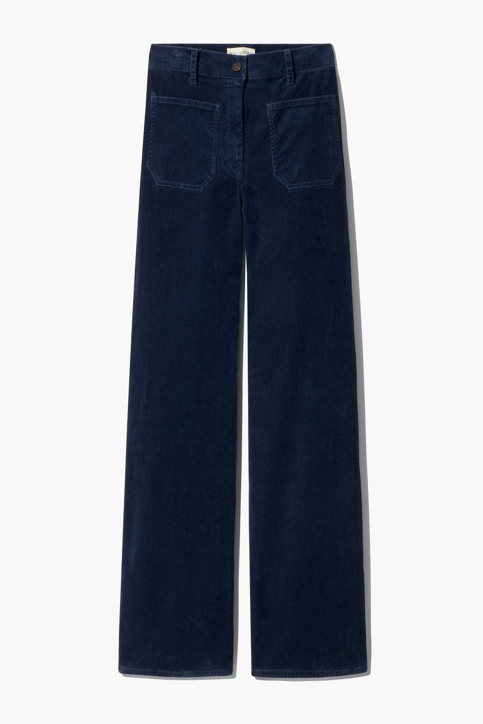 FLORENCE CORDUROY PANT IN SERVICE BLUE
