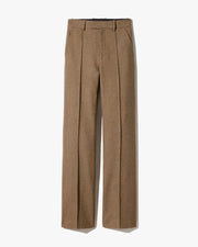 ETOILE PANT IN BROWN HOUNDSTOOTH