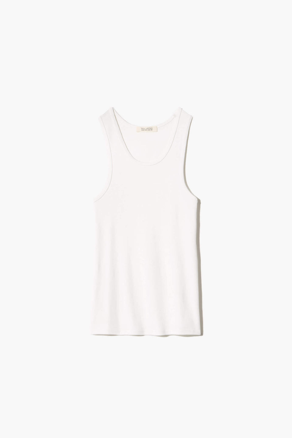 JUNE COTTON TANK IN WHITE