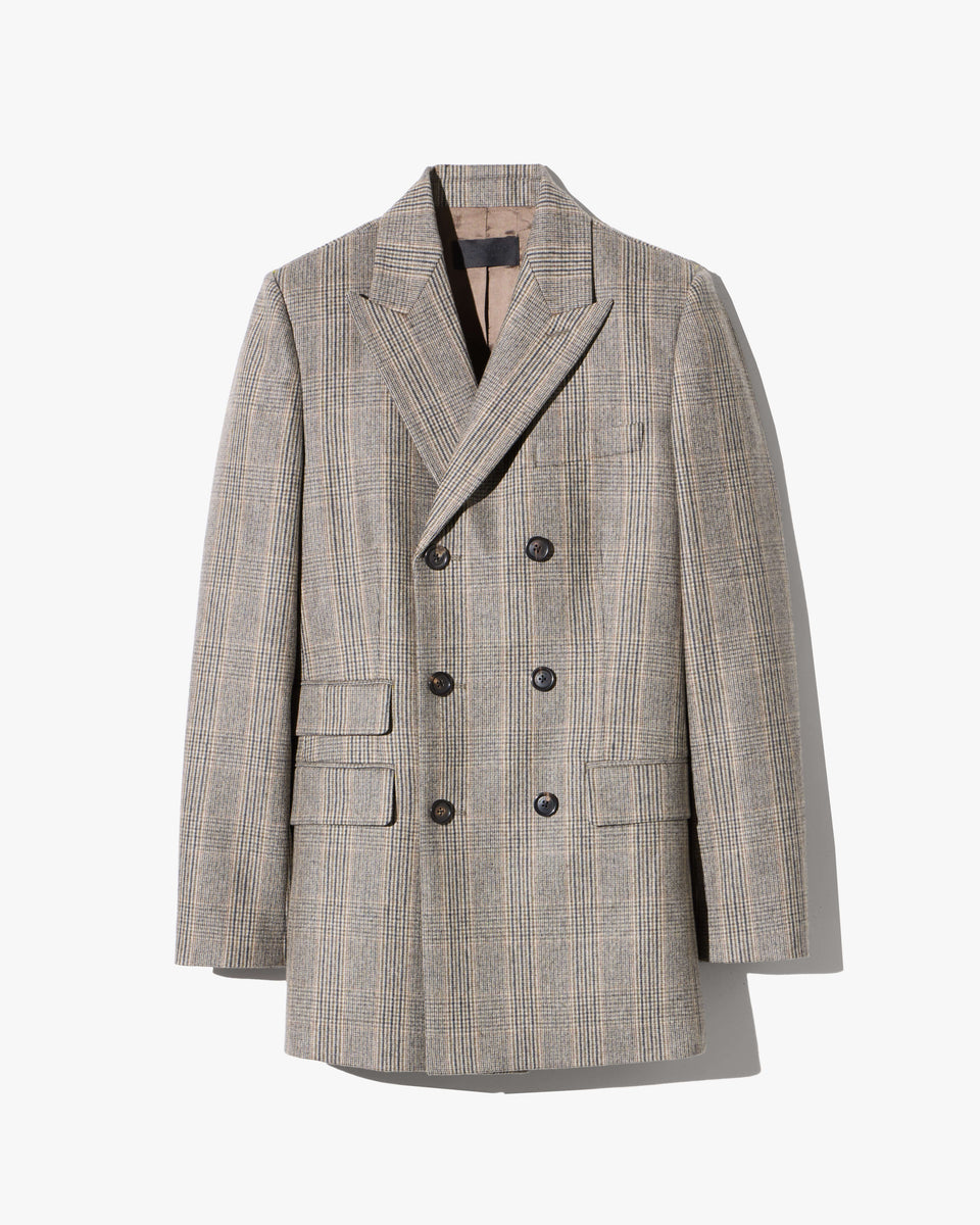 NOAH JACKET IN FATIGUE PLAID