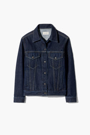 MARIAN DENIM JACKET IN INDIGO RINSE