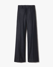 BETHANY WOOL PANT IN DARK CHARCOAL