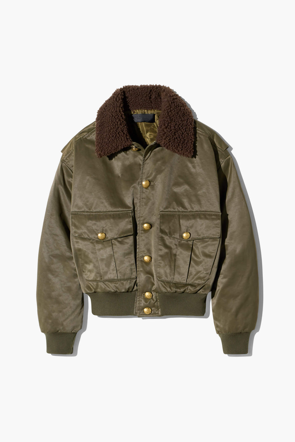 TIGRE BOMBER JACKET IN ARMY GREEN