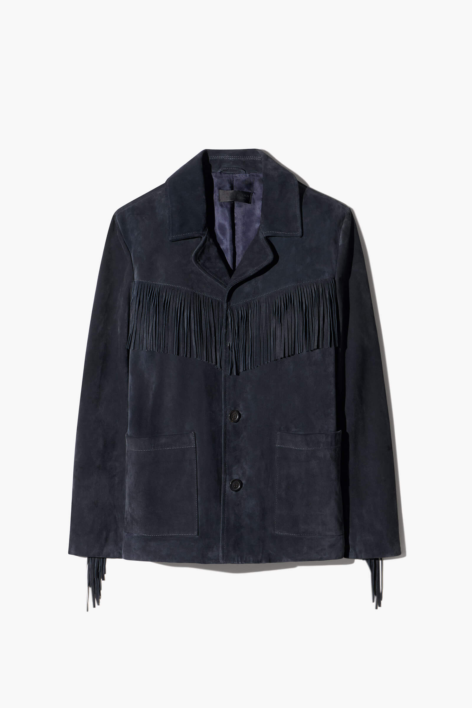 AGATE FRINGE SUEDE JACKET
