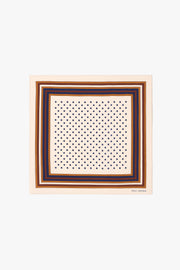 VINTAGE POLKA DOT SILK SCARF IN VINTAGE POLKA DOT