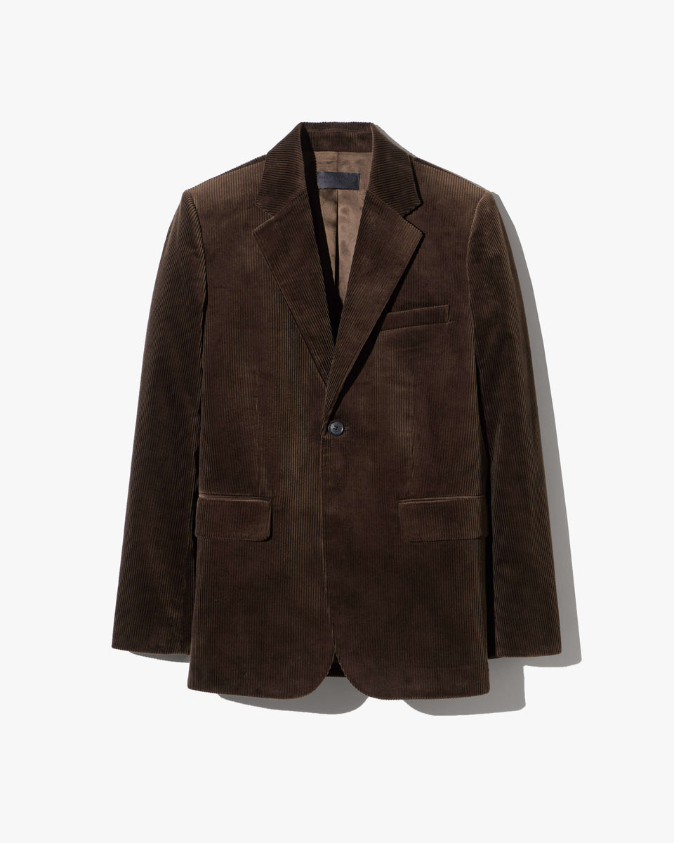 ROMAIN BOYFRIEND JACKET IN ESPRESSO