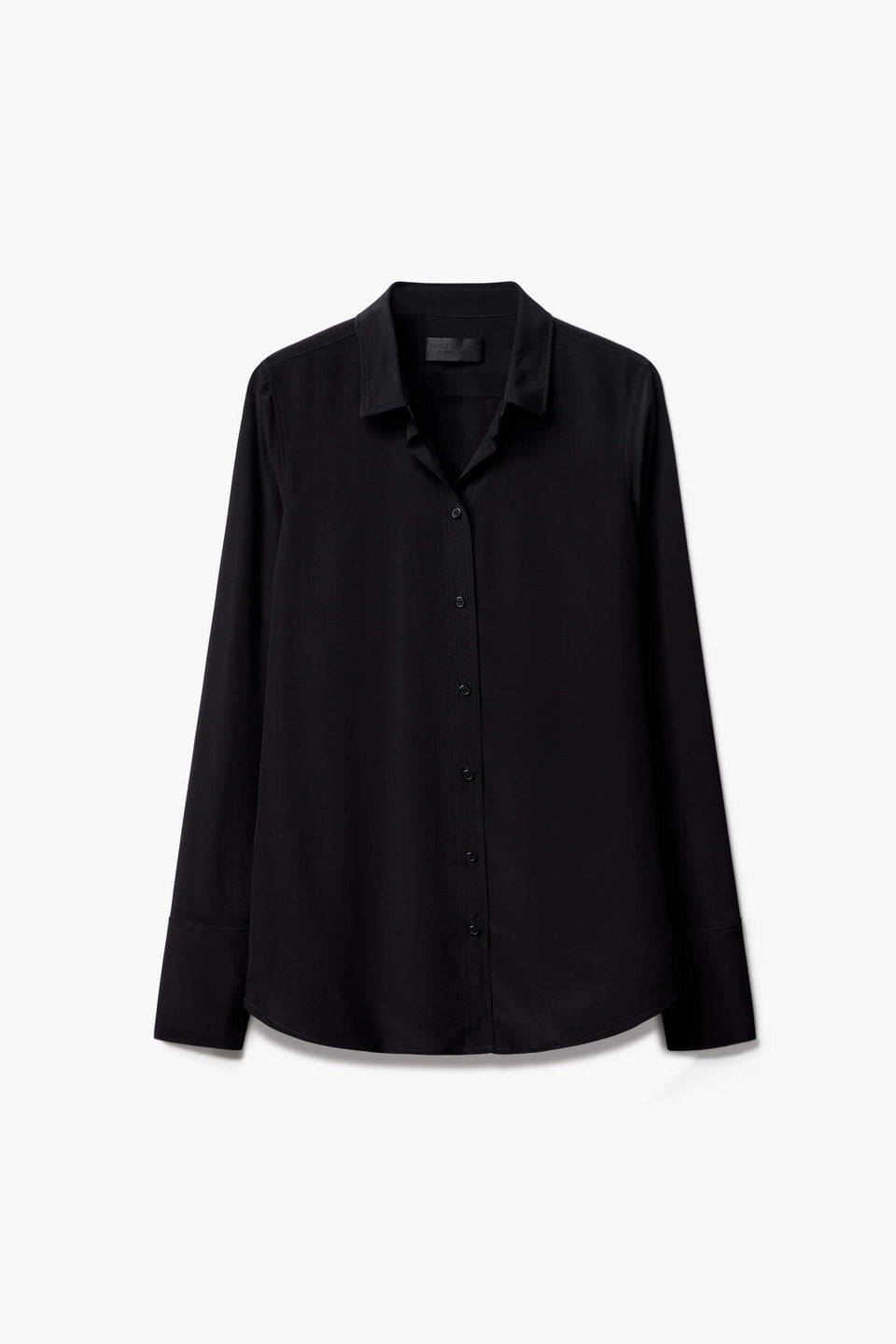 THELMA SILK SHIRT IN BLACK