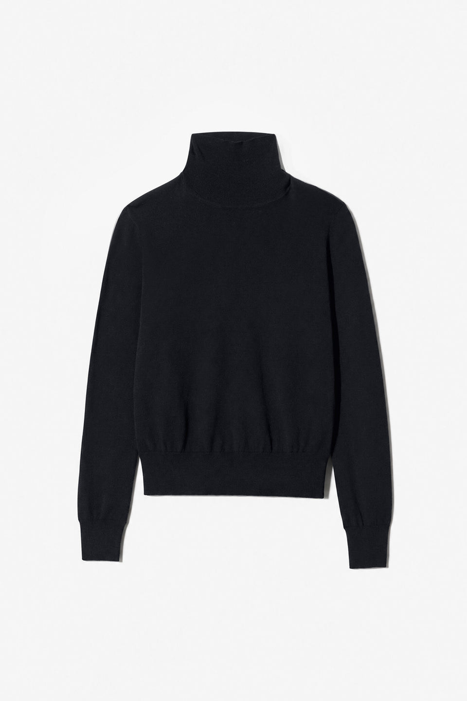 LARKIN WOOL SWEATER IN BLACK