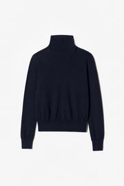LARKIN WOOL SWEATER IN DARK NAVY