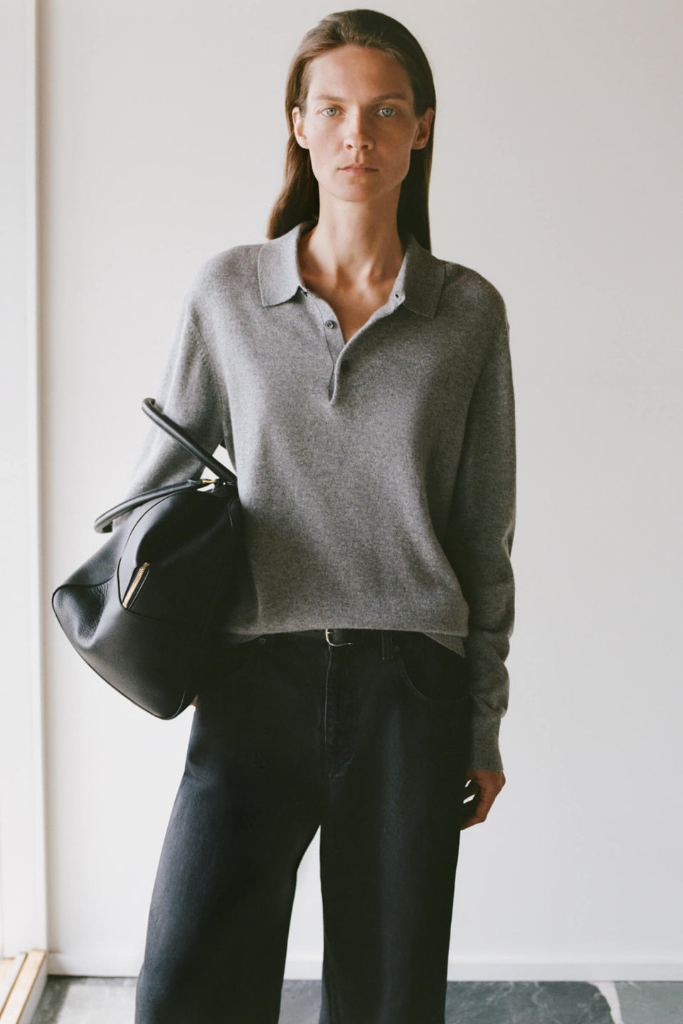 TERESE DENIM PANT IN CARBON