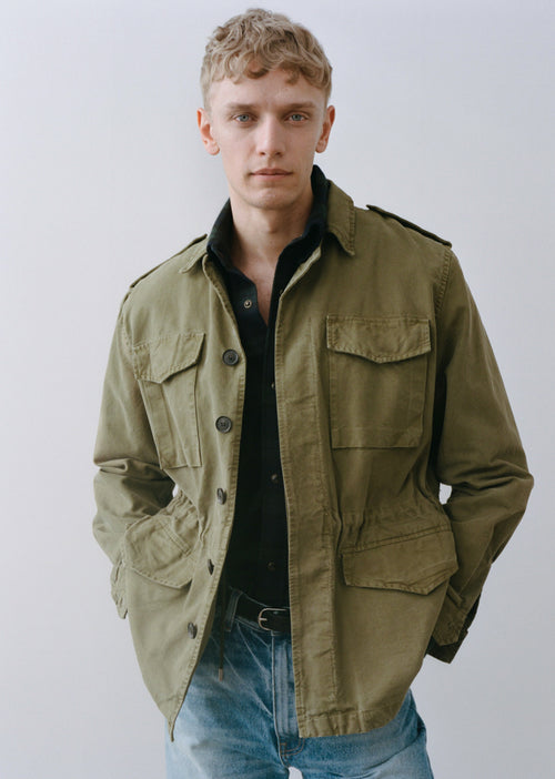 CHARLIE JACKET IN UNIFORM GREEN