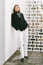 ZEBRA SILK TWILL SCARF IN ZEBRA SILK TWILL SCARF