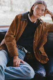 KEDEM SUEDE PARKA IN KEDEM SUEDE PARKA