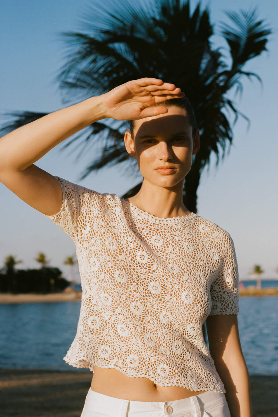 ELIONNE SWEATER IN IVORY