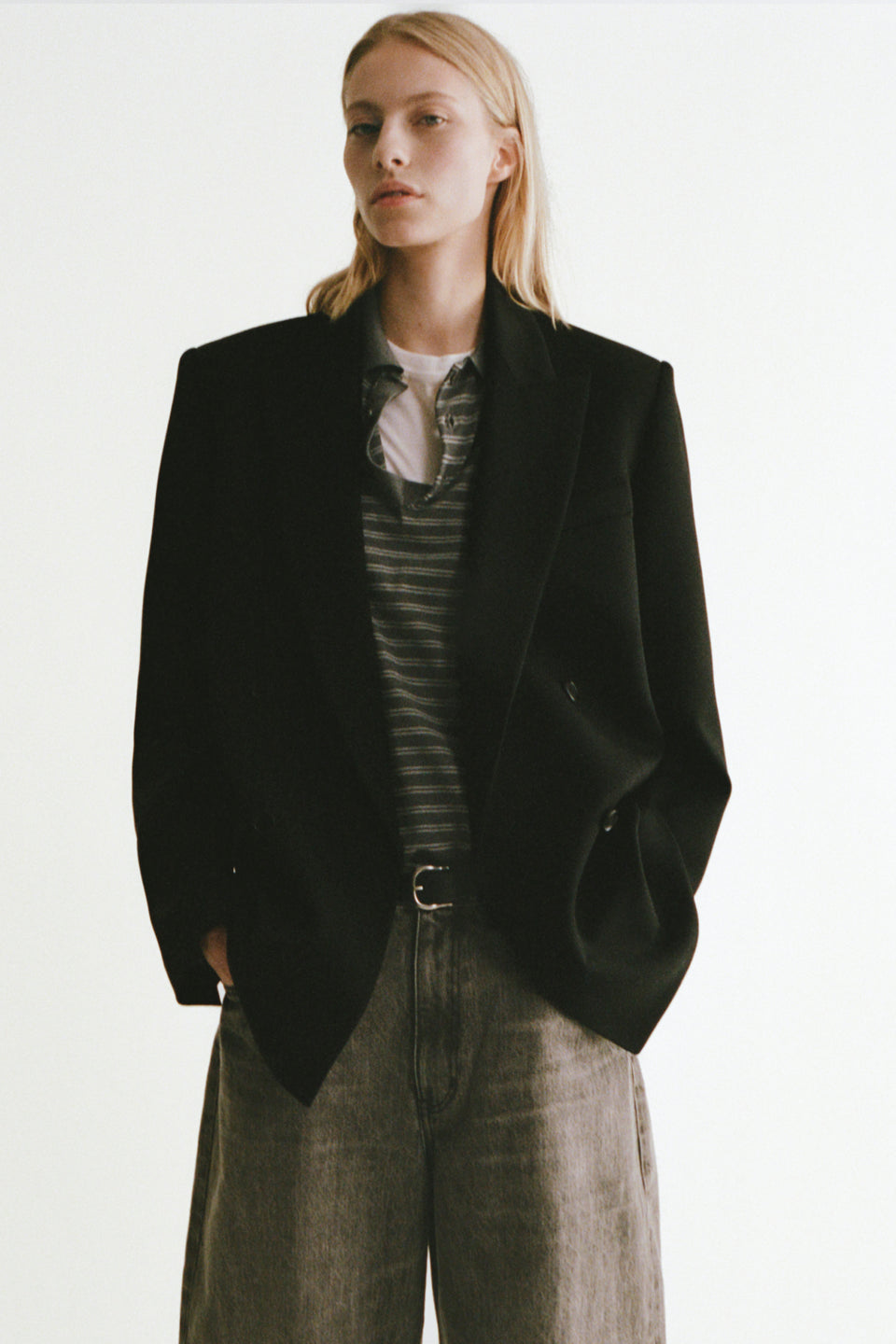 LESTON WOOL BLAZER IN LESTON WOOL BLAZER