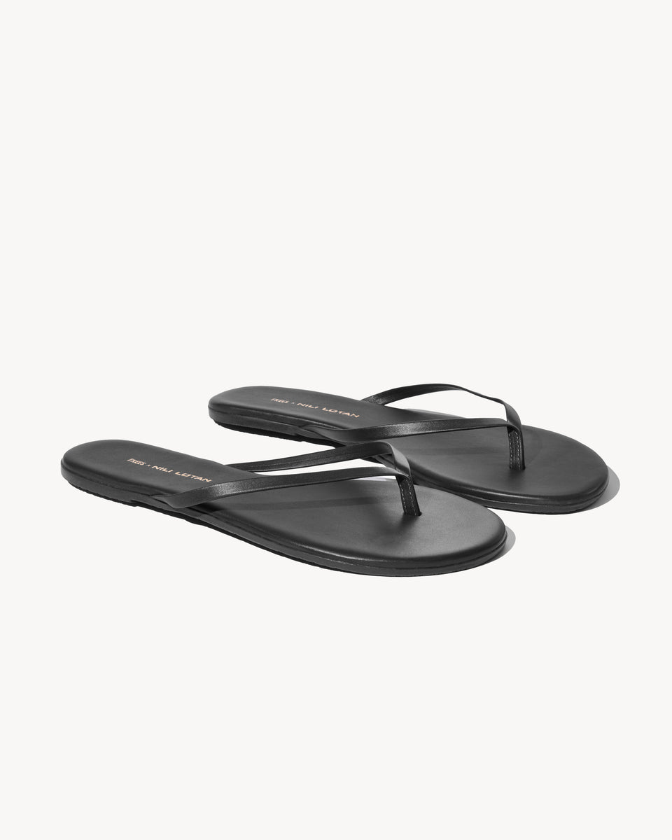 NL X TKEES LEATHER FLIP FLOP - Main Image