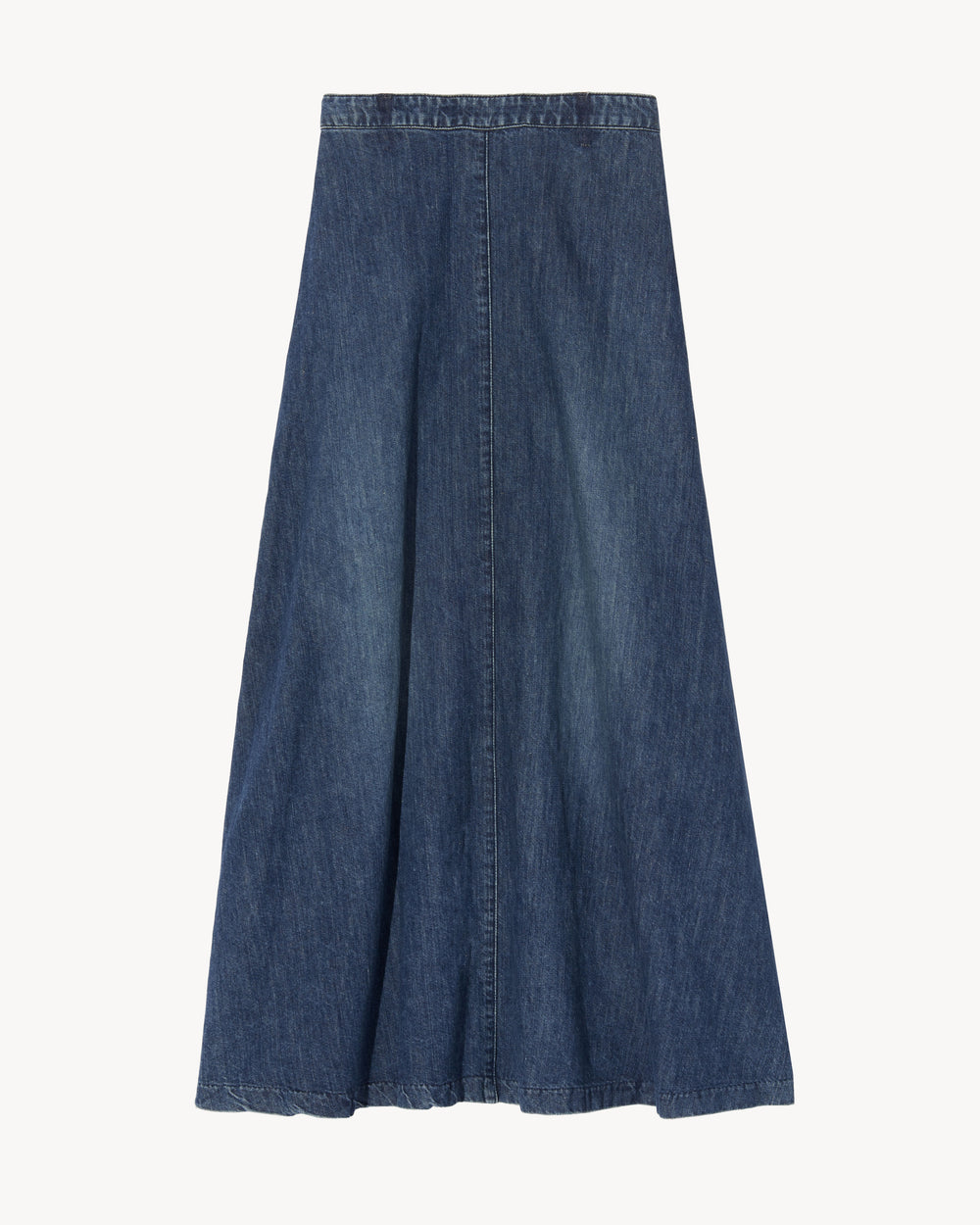 ASTRID DENIM SKIRT IN CLASSIC WASH