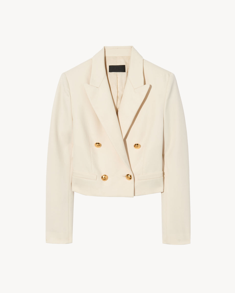 BEAUREGARD BLAZER IN STONE