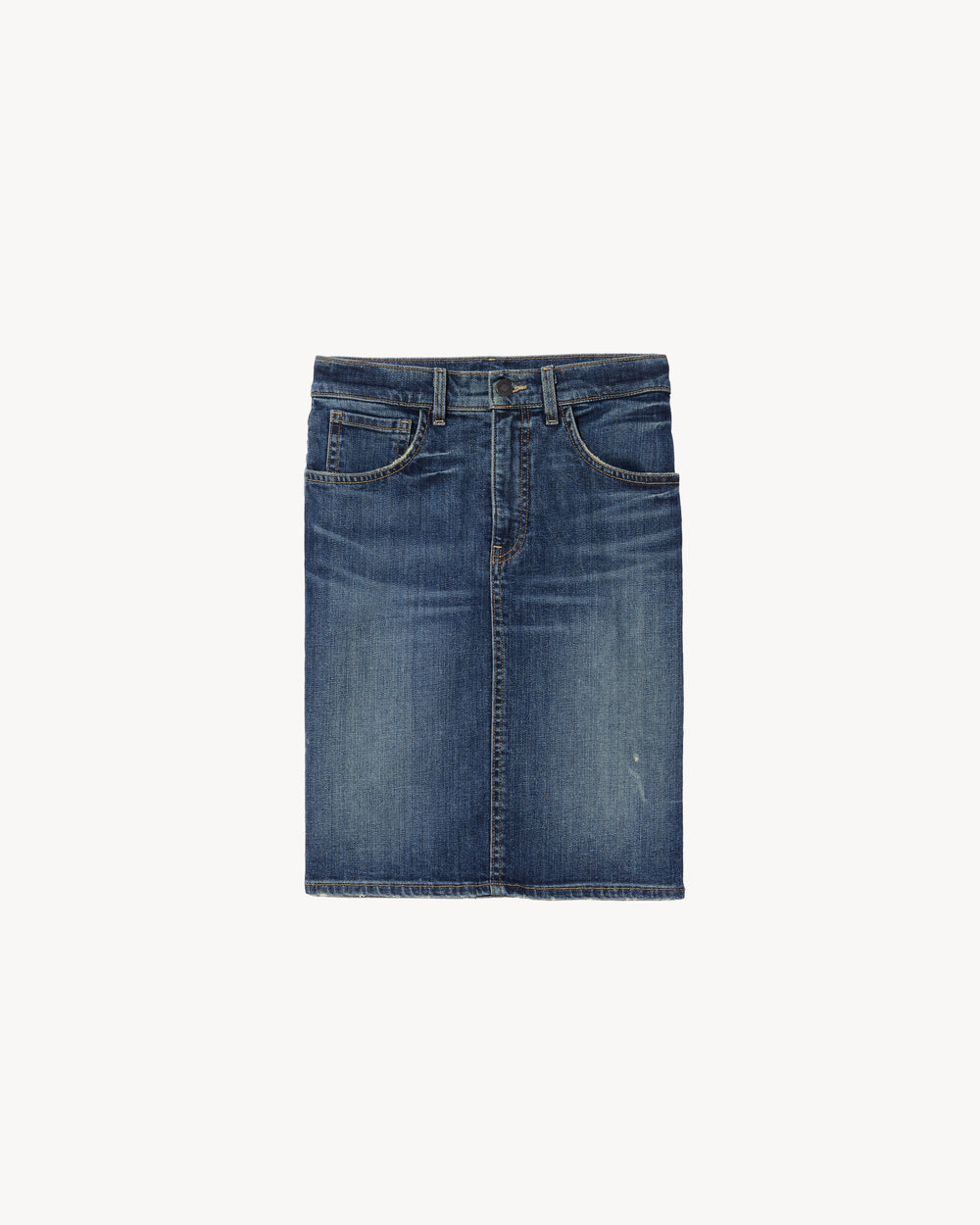MICAH DENIM SKIRT IN CLASSIC WASH