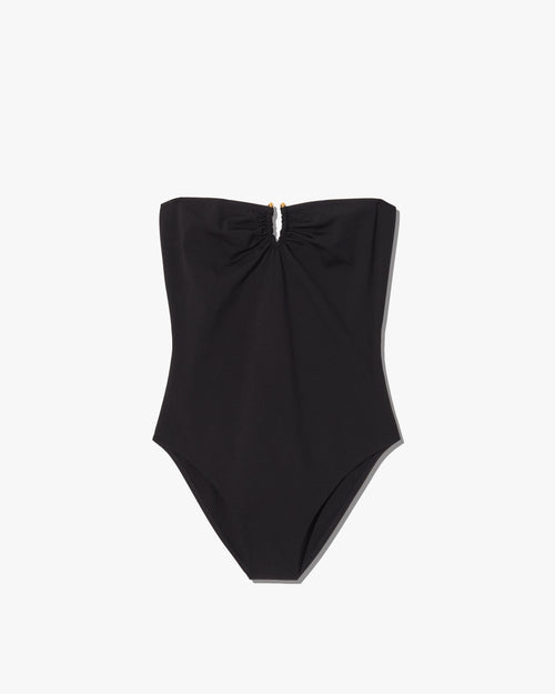 ONE PIECE BATHING SUIT IN BLACK