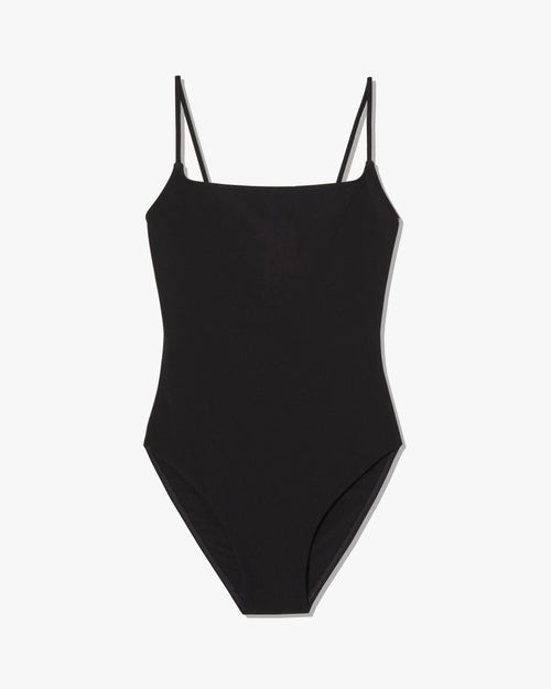 ONE PIECE BATHING SUIT IN BLACK