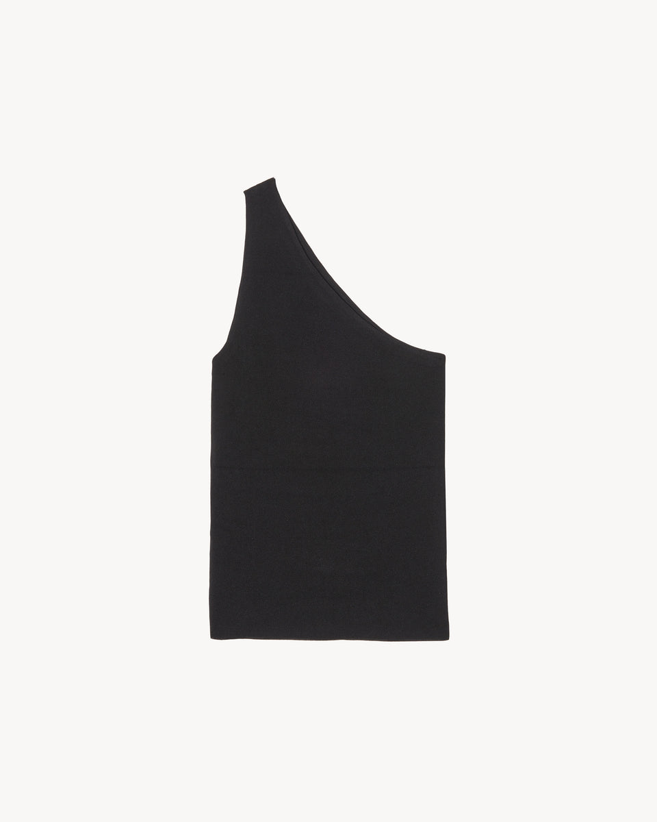 VIVIANNE KNIT TOP IN BLACK