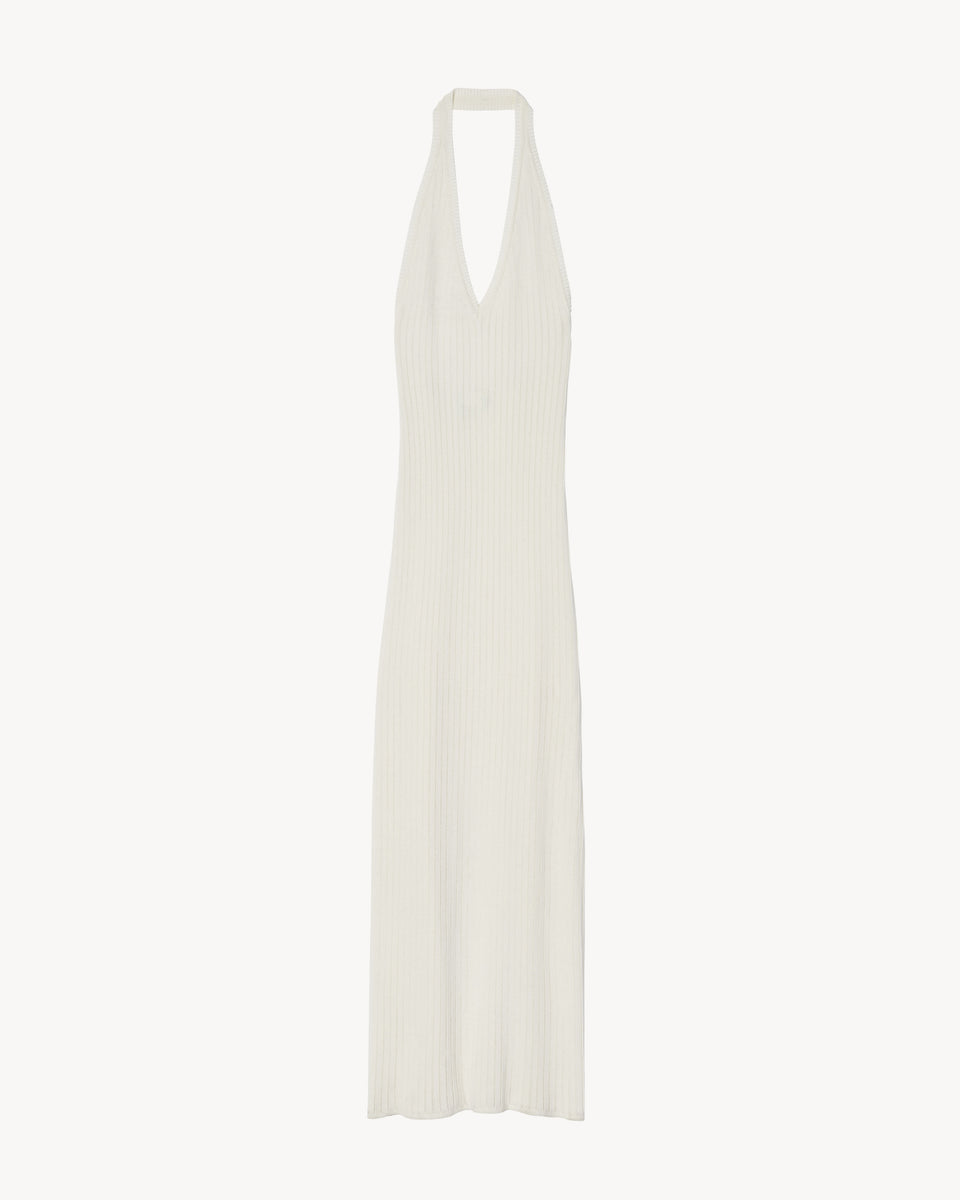 IVENKA DRESS IN IVORY