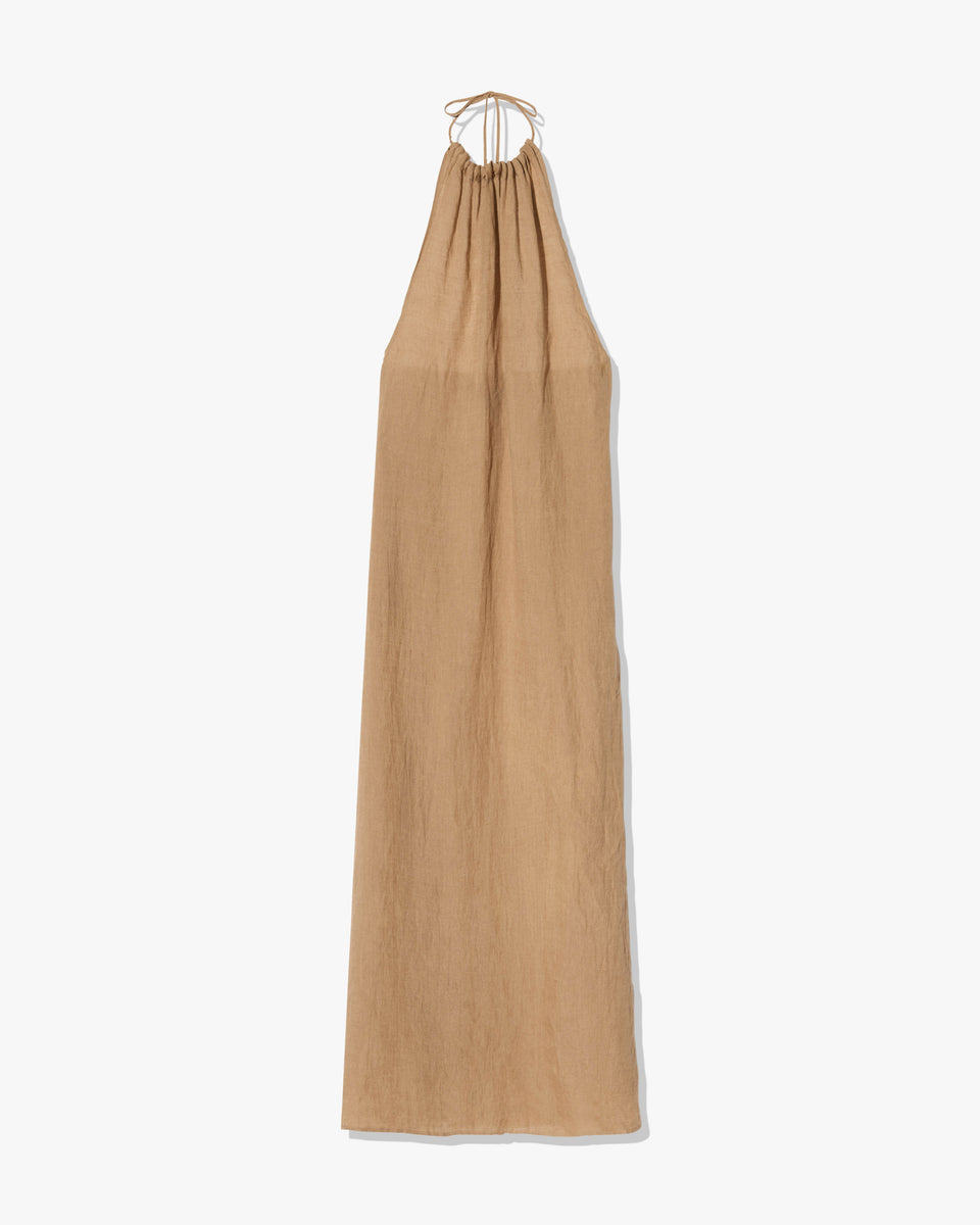 LELIA DRESS IN KHAKI