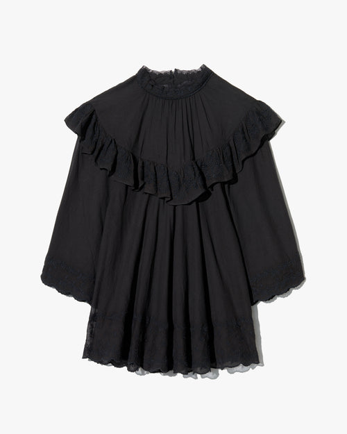 ALAIN BLOUSE IN BLACK
