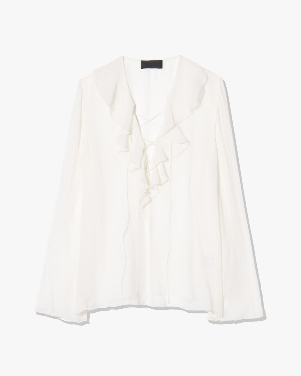 GISELLA SILK BLOUSE IN IVORY