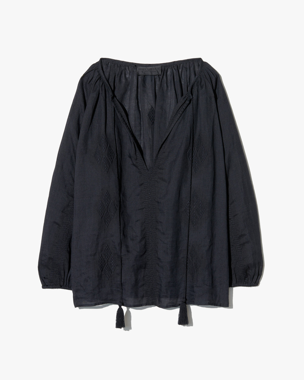 CRISTO BLOUSE IN BLACK