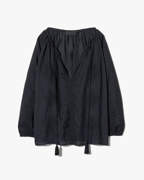CRISTO BLOUSE IN BLACK