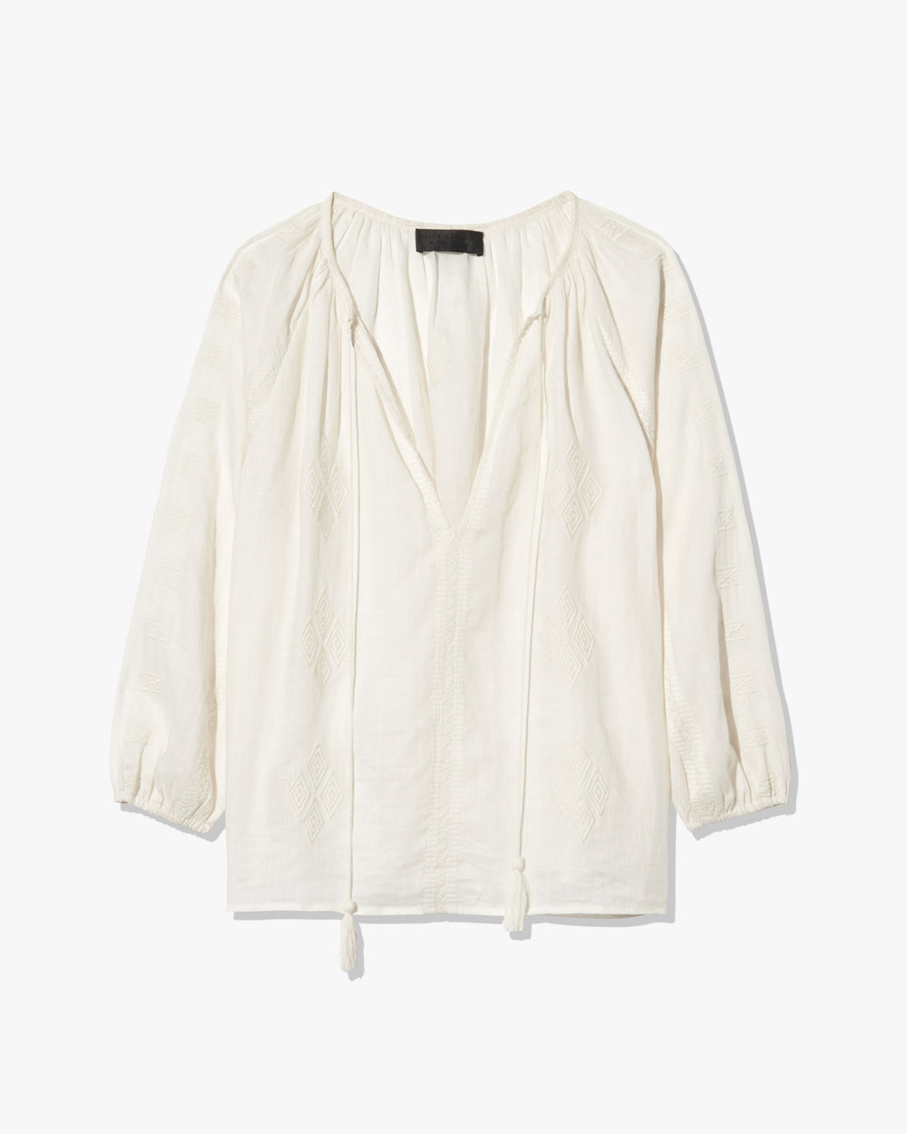 CRISTO BLOUSE IN IVORY