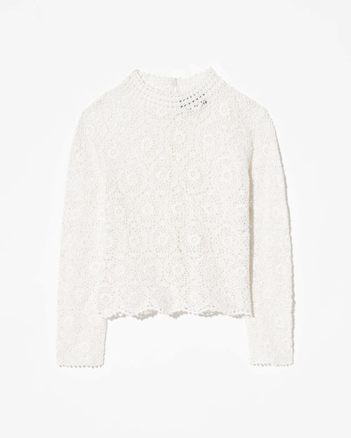 GIBSON SWEATER IN IVORY