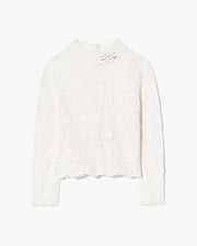GIBSON SWEATER IN IVORY