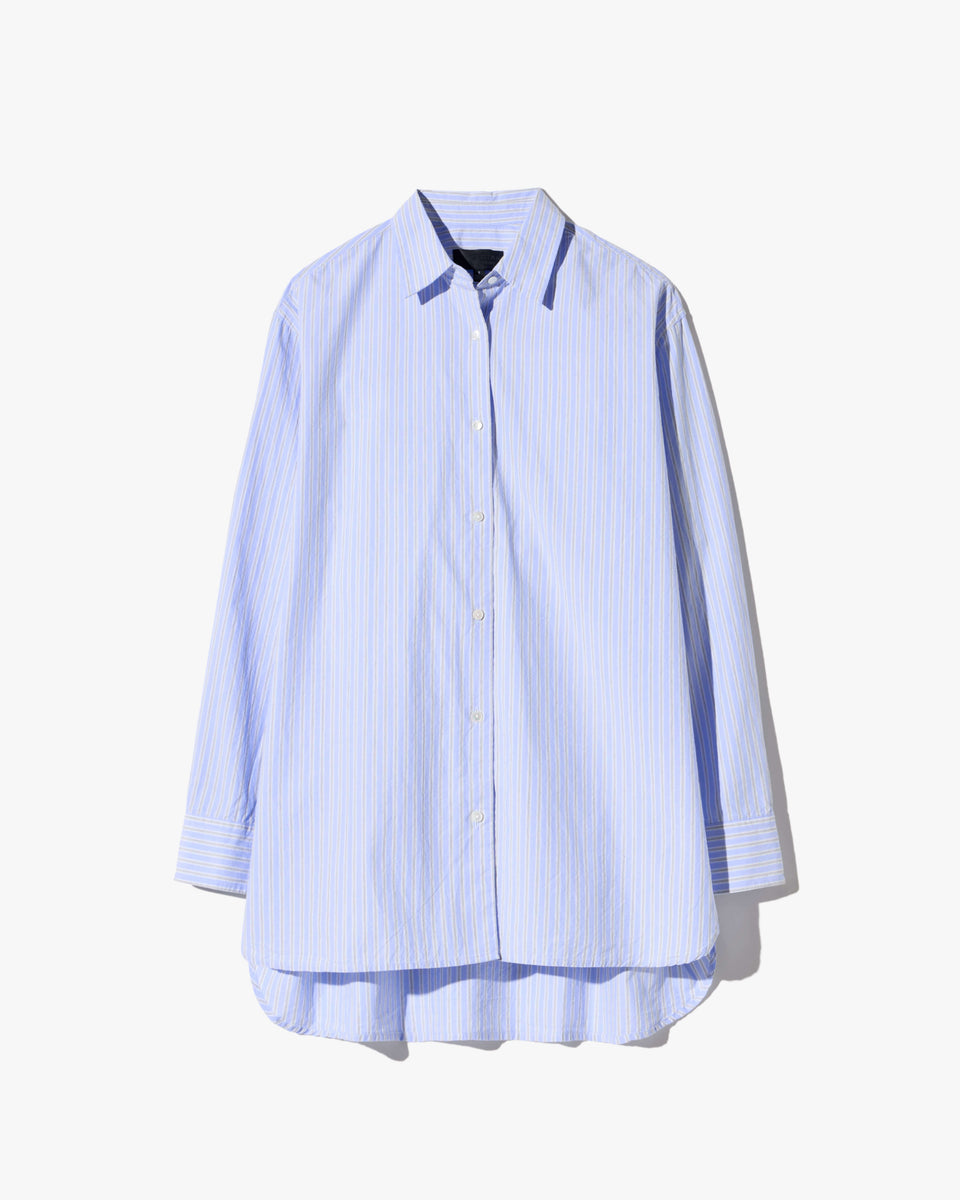 YORKE SHIRT IN CIEL STRIPES