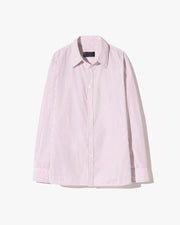 RAPHAEL CLASSIC SHIRT IN RED/BLUE STRIPE