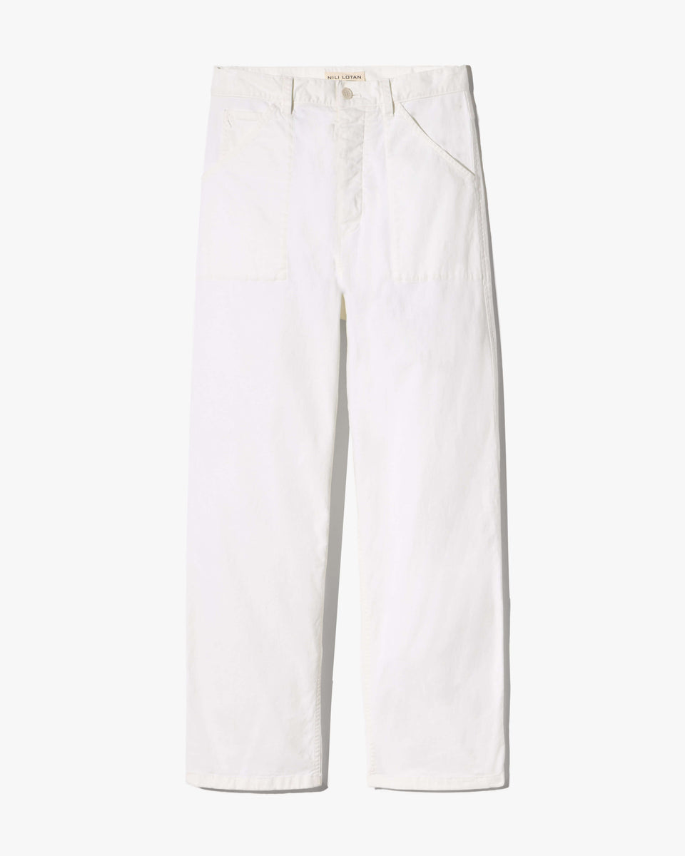 WHITNEY PANT IN WHITE